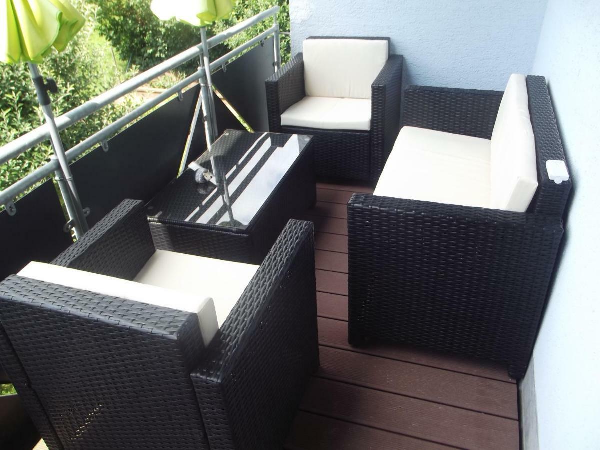 Ferienwohnung In Puschendorf Exteriör bild